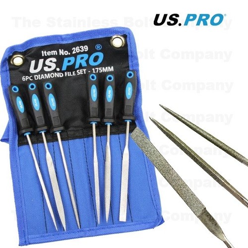 Pro diamond file set - us,