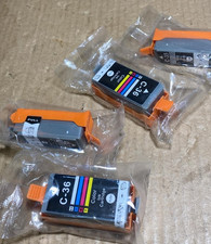 4x Compatible Canon PGI-35 BK + CLI-36 Colour Ink for PIXMA iP100/iP110