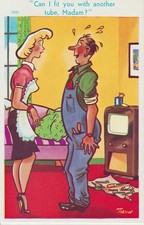 Vintage Saucy Seaside Postcard