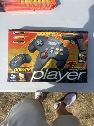 Vintage gaming console - vintage, power