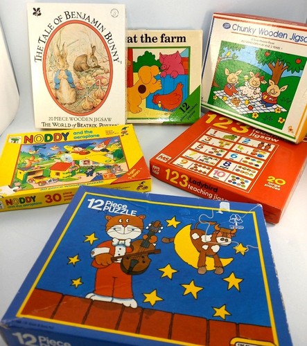 Vintage children jigsaw - children’s,