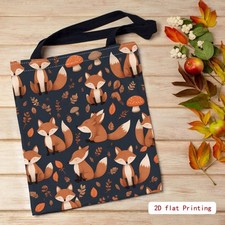 Cute Fox Autumn Leaves
