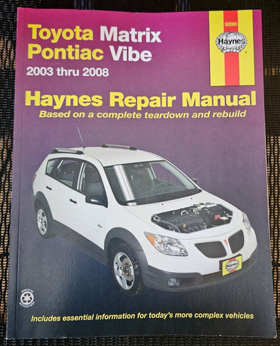 Toyota matrix pontiac vibe - toyota,