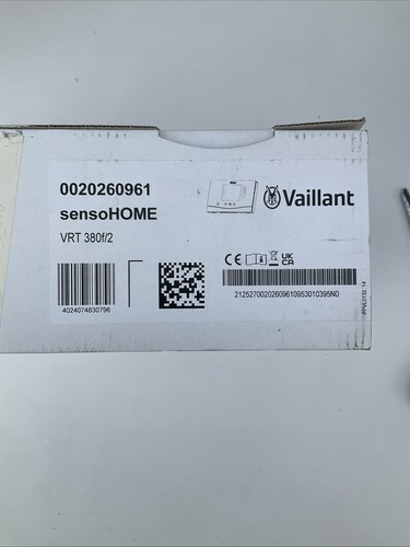 Vaillant sensohome vrt 380f - sensohome, 380f/2