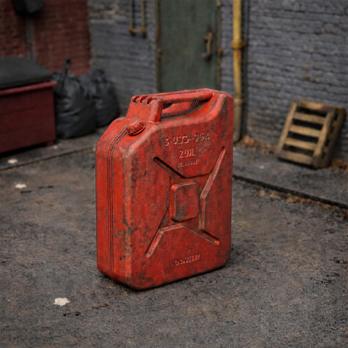 Scale jerry can miniature - scale,