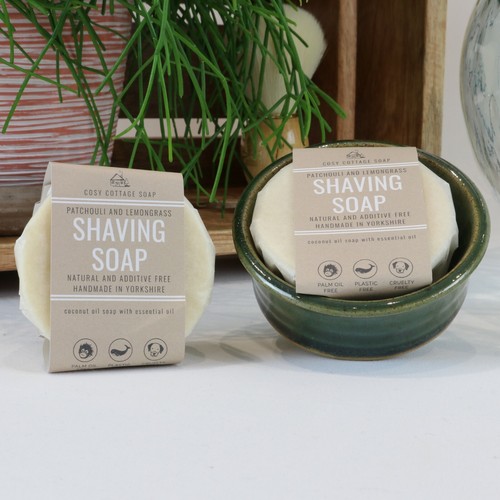 Round shaving soap optional - soap,