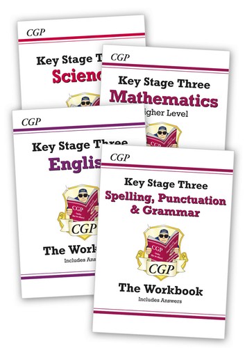 Cgp ks3 maths english - maths,