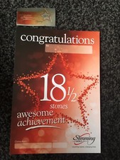 Slimming World 18 1/2 Stone