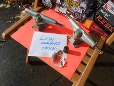 Lush skateboard trucks 6 inch hanger ideal for your PINTAIL longboard or cruiser