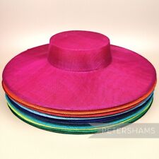Large Brim Sinamay Boater