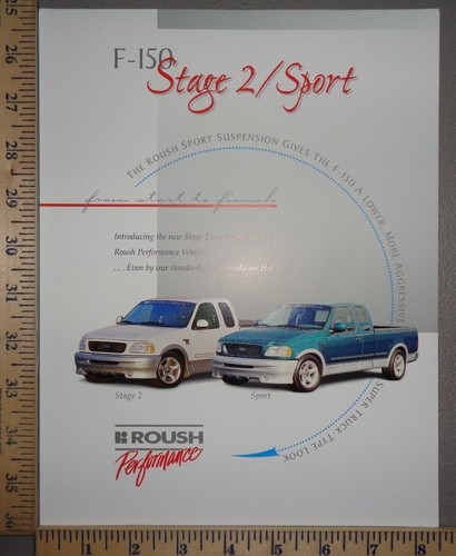 1998 ford roush - 150, brochure
