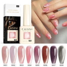 CANNI Hema Free Shimmer Velvet Cat Eye Soak Off UV Nail Gel Polish Varnish 9ml