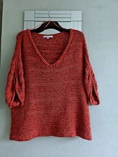 NEXT. BAGGY JUMPER DROPPED SHOULDERS TO ELBOW SLEEVES GREAT OVER POLO NECK. XL