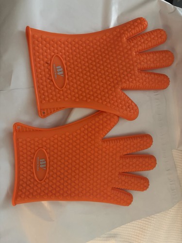 Silicone oven gloves - silicone,