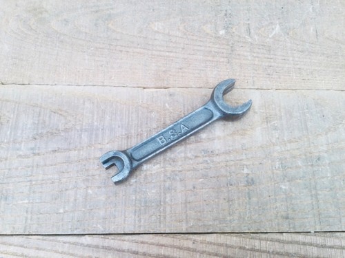 Vintage bsa motorcycle - bsa, spanner