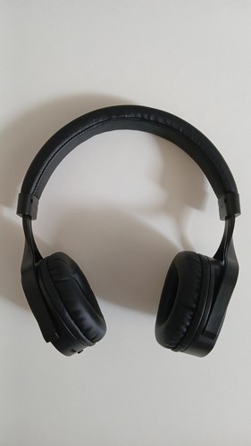 Black headphones brand - black,