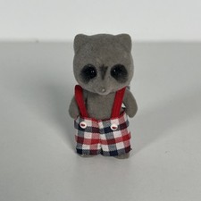 Sylvanian Families Vintage Chestnut Racoon Child Figure Calico Critters