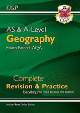 New AS and A-Level Geography: AQA Complete Revision & Practice (... by CGP Books