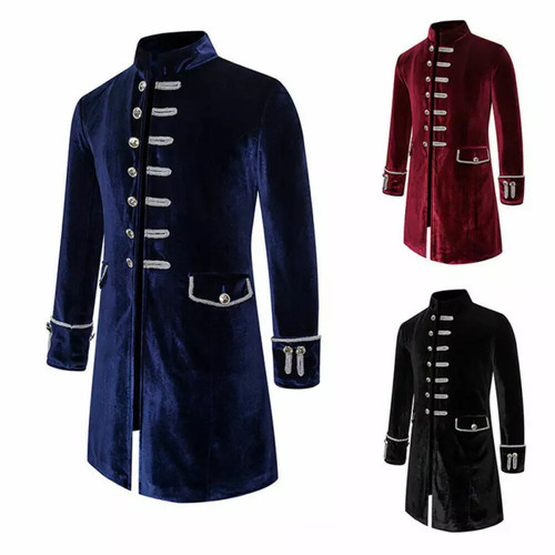 Mens velvet military drummer - military,