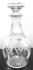 STUART CRYSTAL FIRE DECANTER