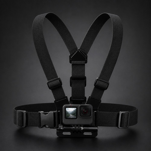 Action camera chest mount - camera,