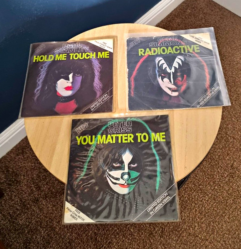 Kiss solo vinyl singles lot - singles,