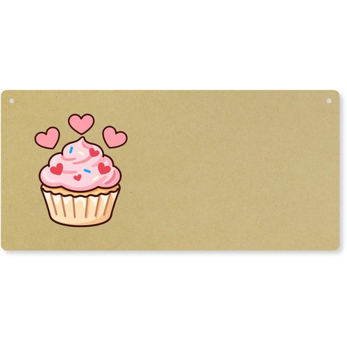 Love heart cupcake large - heart,