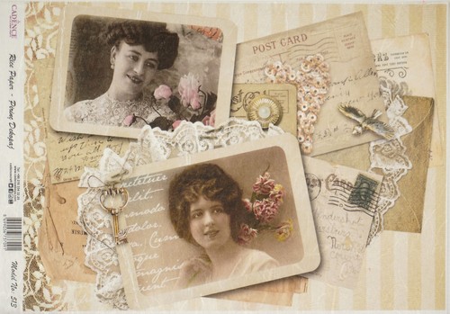 Cadence rice paper vintage - rice,
