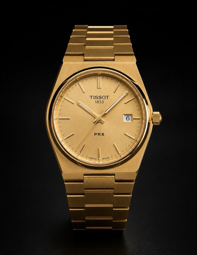 Tissot prx 40mm - tissot, champagne