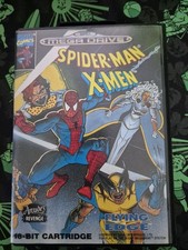 Sega Mega Drive Game Spider-man X-Men Arcade's Revenge Boxed with Manual