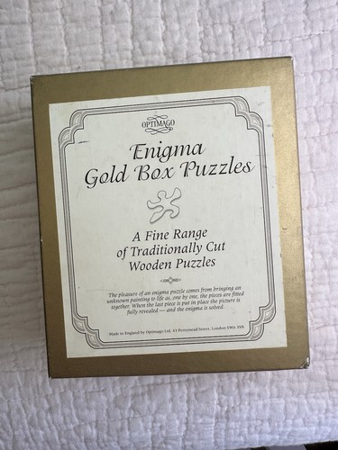 Optimago enigma gold box - enigma,