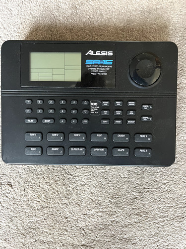 Alesis drum machine with - alesis, sr-16
