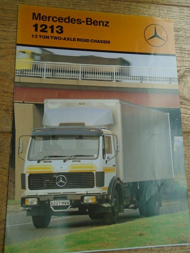 Mercedes 1213 ton - 1213, axle