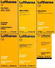 Lufthansa Airline Timetables