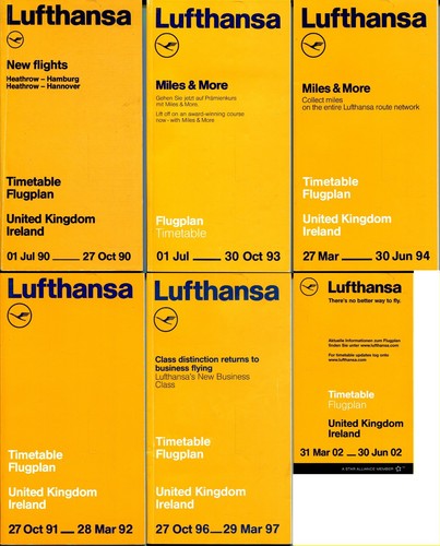 Lufthansa airline timetables - lufthansa,