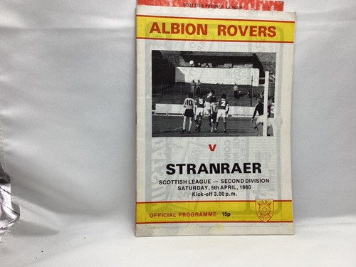 Albion rovers stranraer - v,