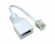 BT SOCKET TO RJ11 PLUG 4 PIN TELEPHONE PHONE CABLE ADAPTER CONVERTER UK