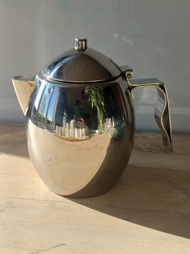 Stainless steel teapot - stainless,