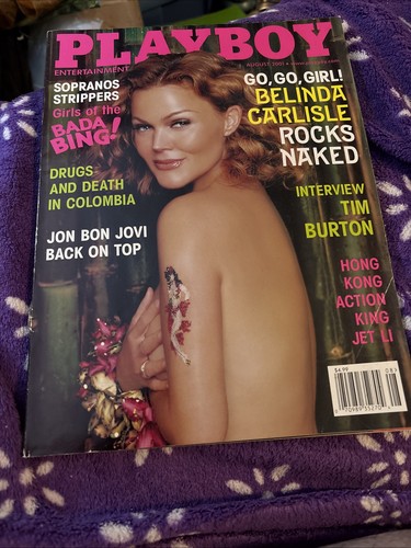 Playboy magazine 2001 august - magazine,