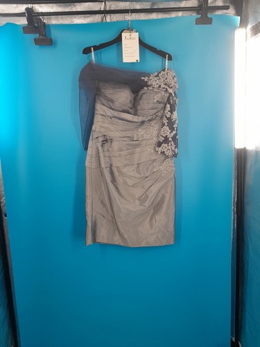 Irresistible silver ruched - silver,