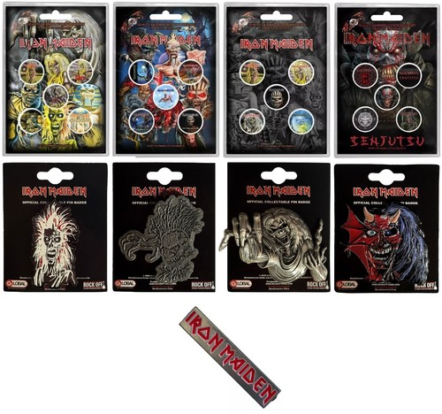 Iron maiden official badge - official,