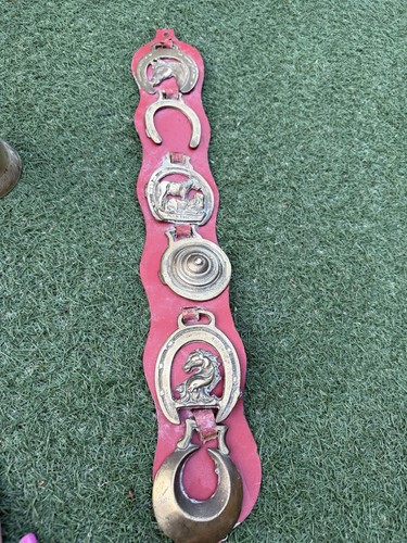 Vintage red leather - red,