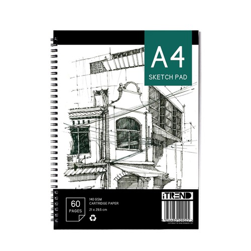 Sketch pad spiral cartridge - spiral,