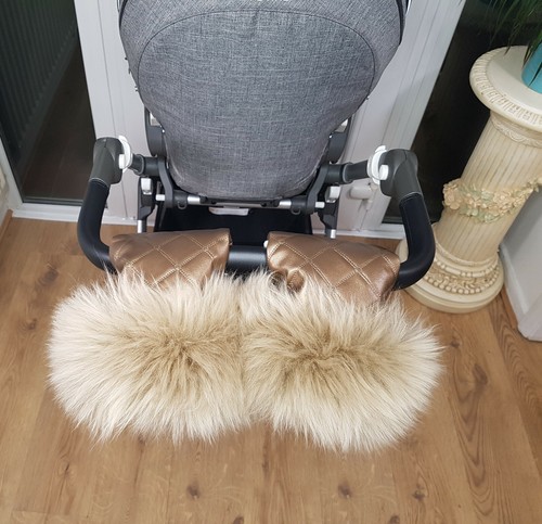 Sheepskin pram hand - sheepskin, warm