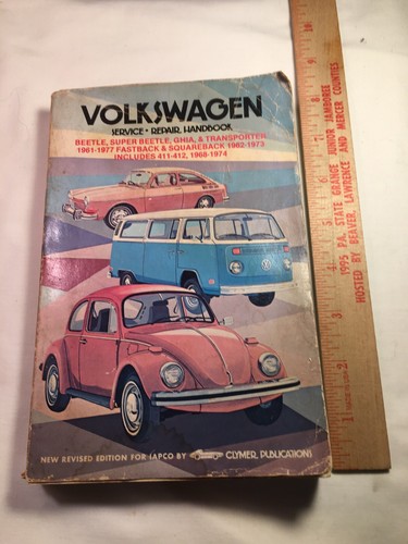 Old volkswagen clymer repair - old,