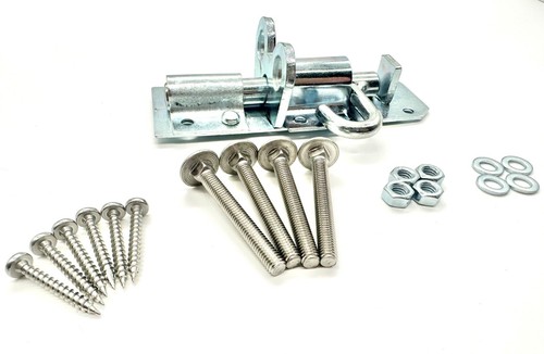 Garden gate bolt - 4", with
