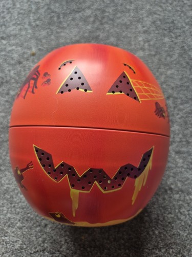 Halloween pumpkin tin - m,