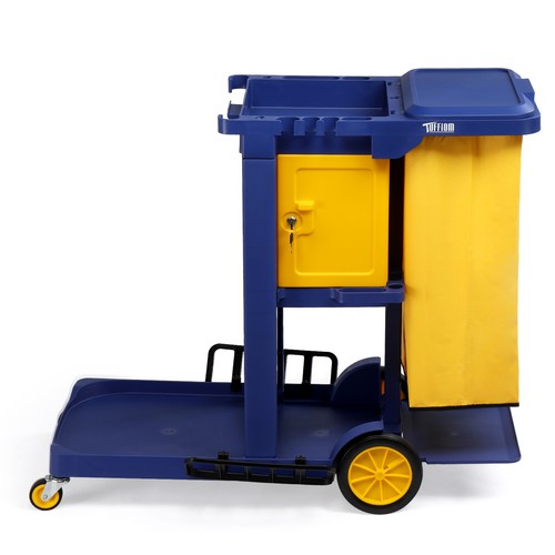 New cleaning trolley lock - trolley, w/