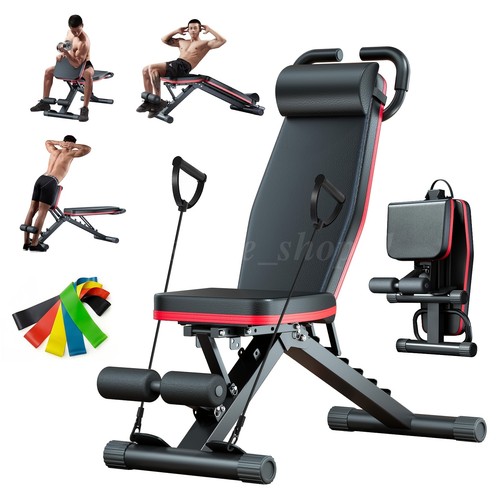 Foldable dumbbell bench - foldable,