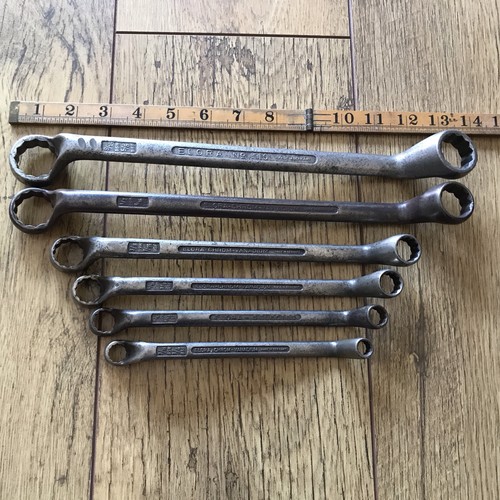 Vintage elora ring spanners - 6,